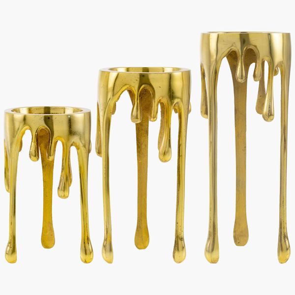 Castellana Candleholder, Gold