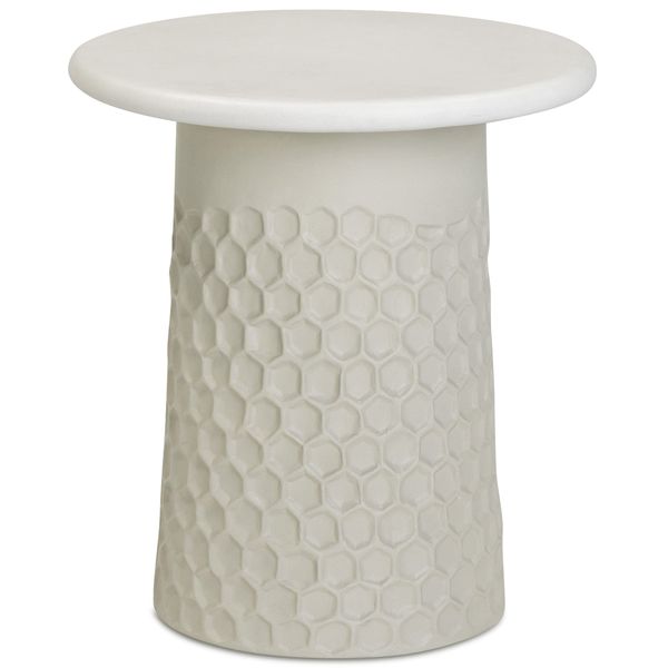 Hessa Outdoor Chiseled Beistelltisch